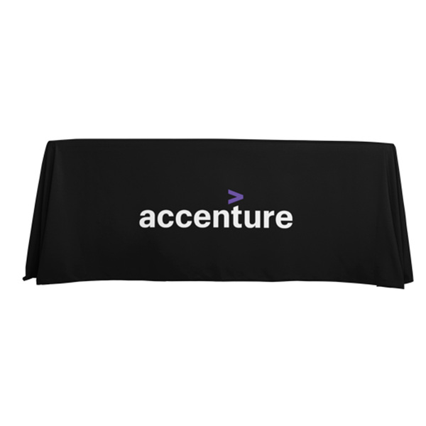 8 Standard Table Throw- Black